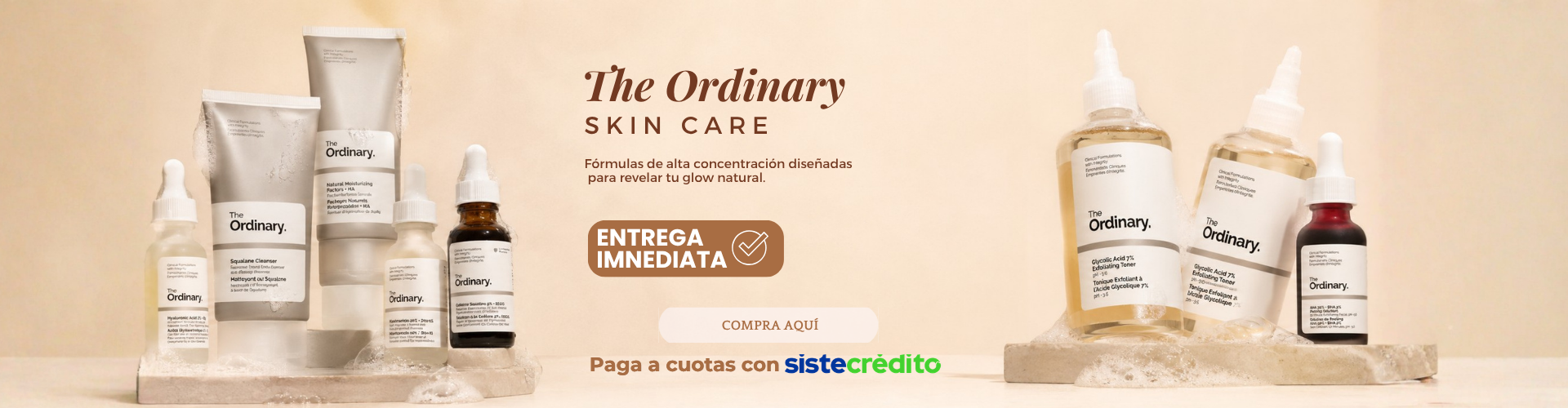 Inicio baner the ordinary inicio
