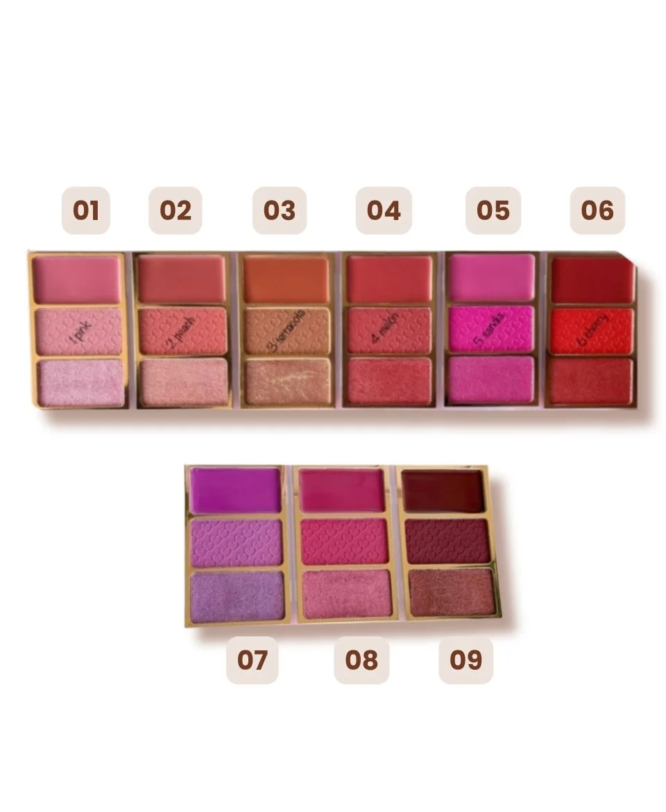 rubor trío bloomshell rubor trío bloomshell