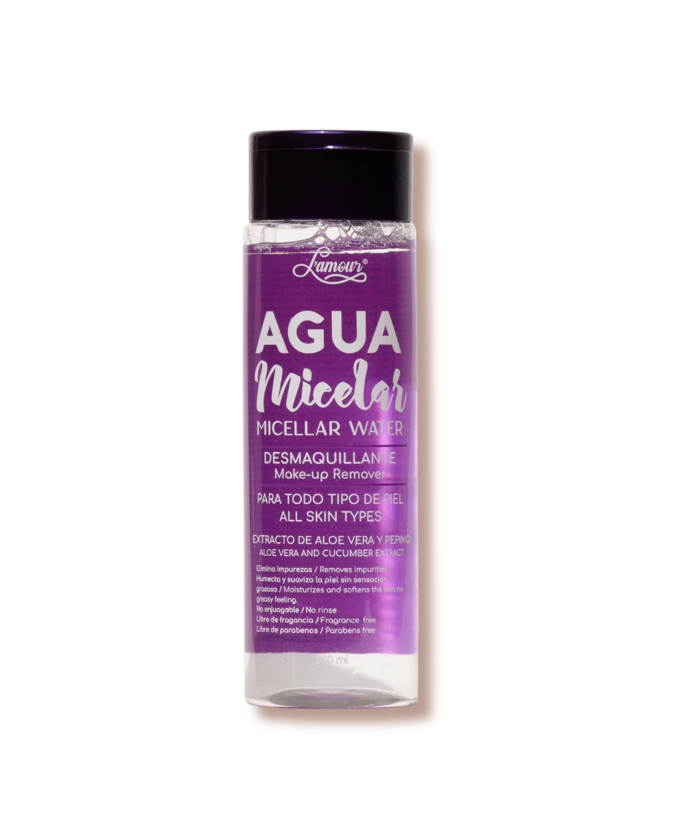 agua micelar lamour agua micelar lamour