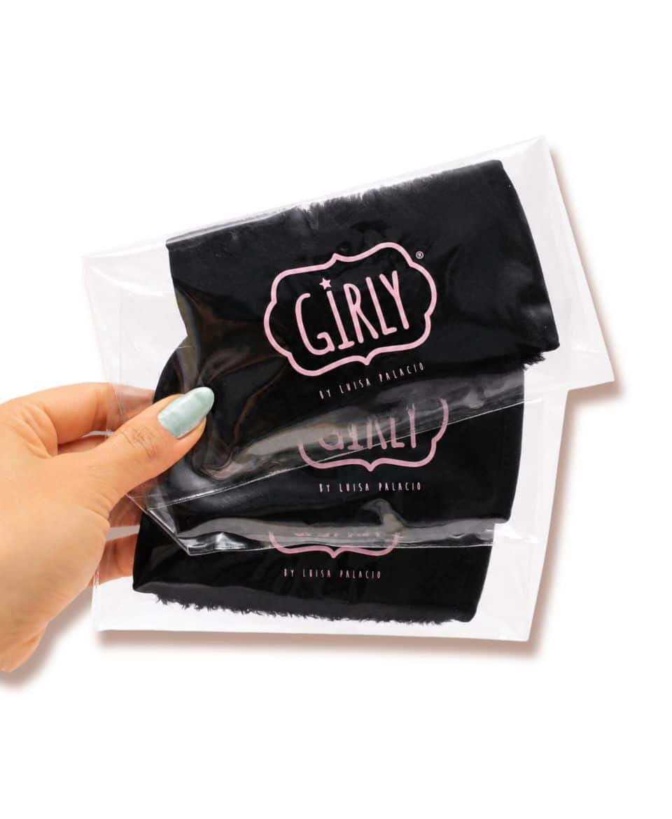 toalla desmaquillante girly toalla desmaquillante girly